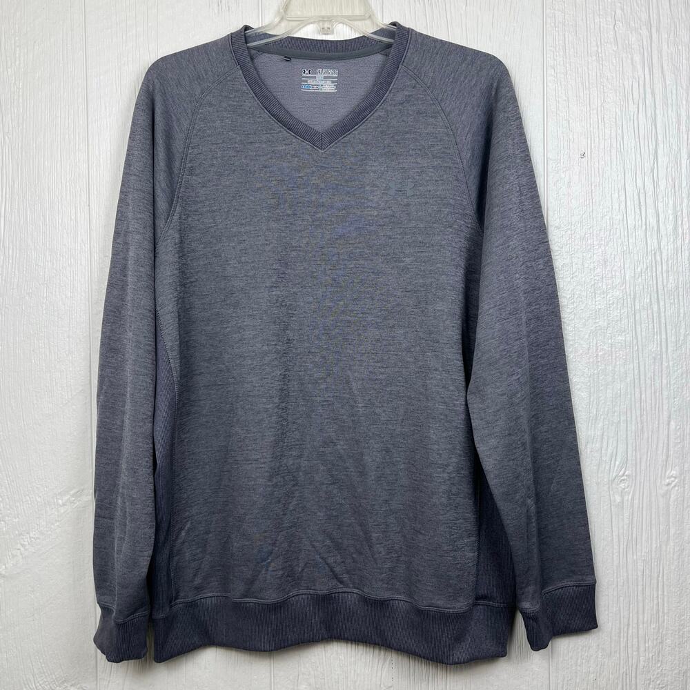 Under Armour Coldgear pullover Sweater/sweatshirt  men’s 2XL long sleeve V-neck